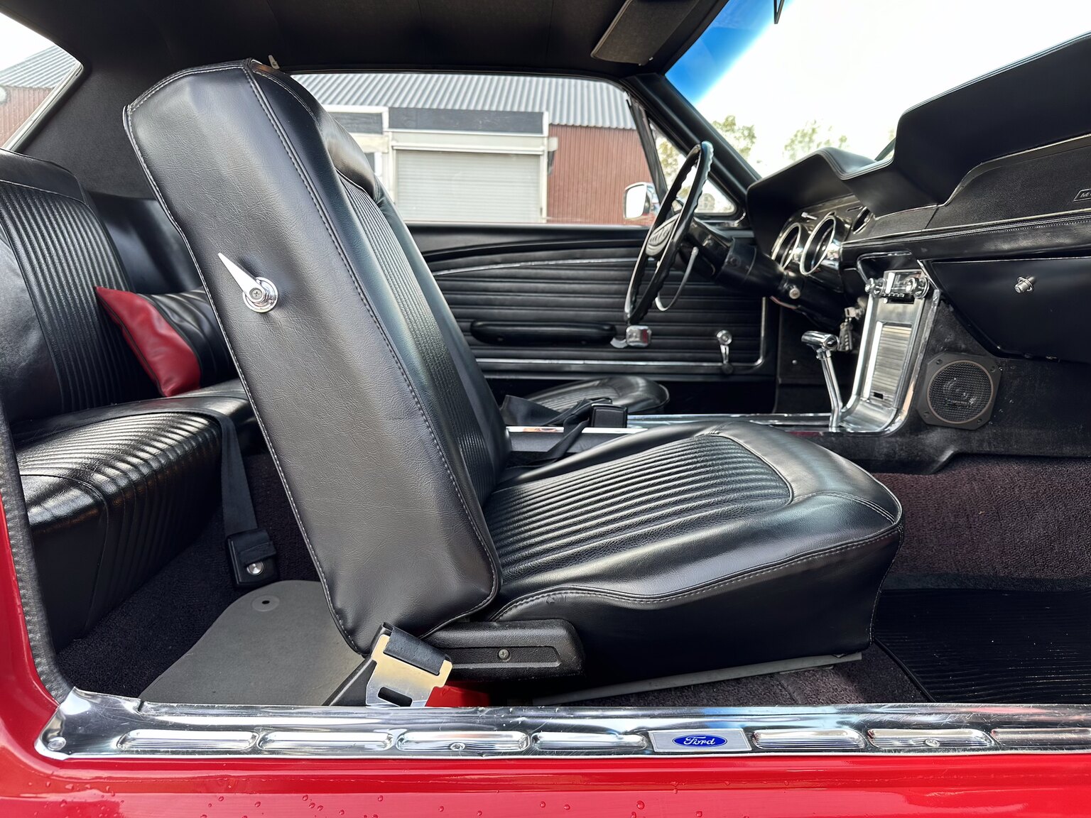 Interiörbild 1968 Ford Mustang Hardtop 3.3