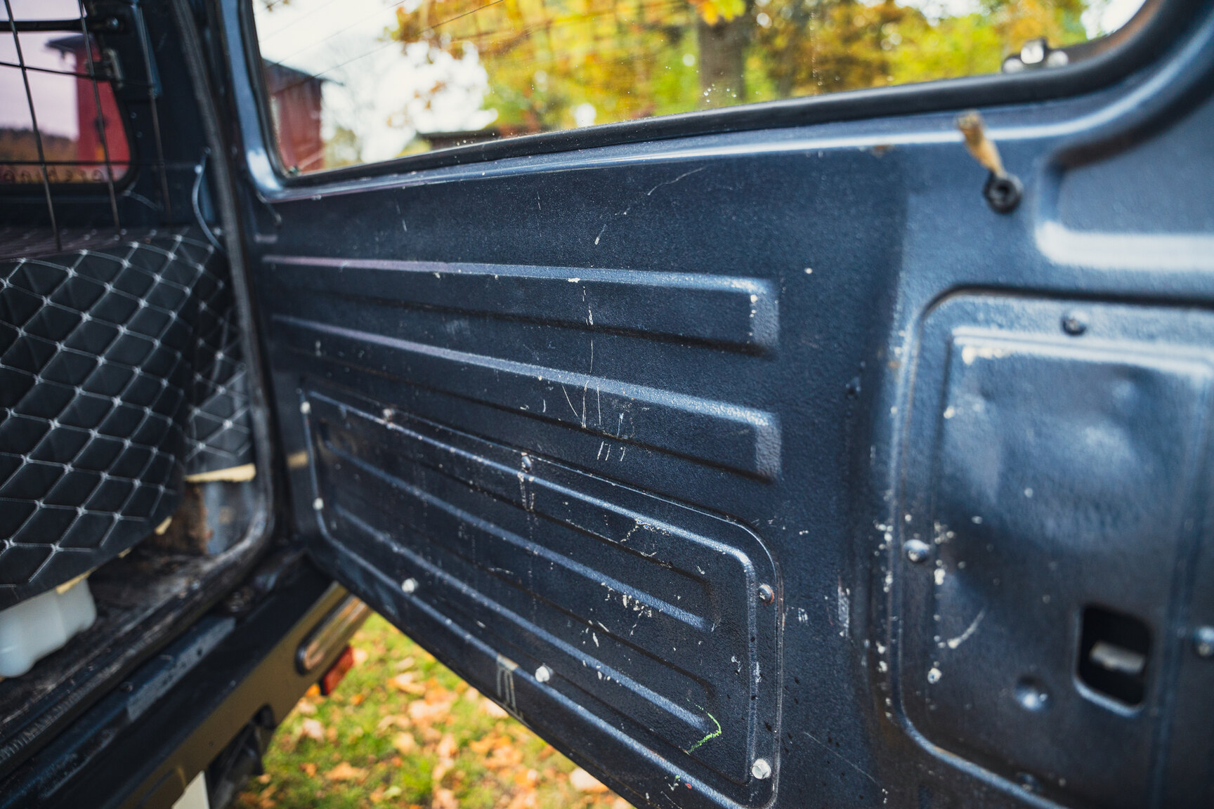 Interiörbild 1987 Suzuki SJ413 A-traktor