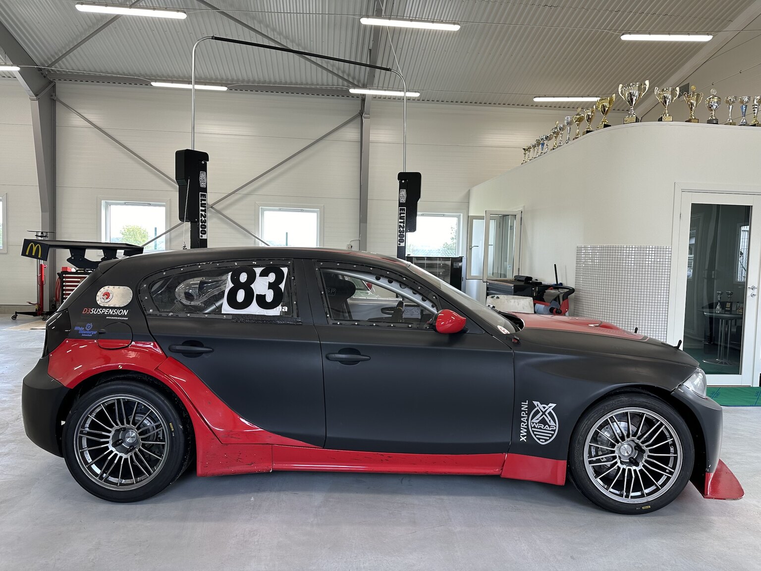 Exteriörbild på 2012 BMW M140 Race Car