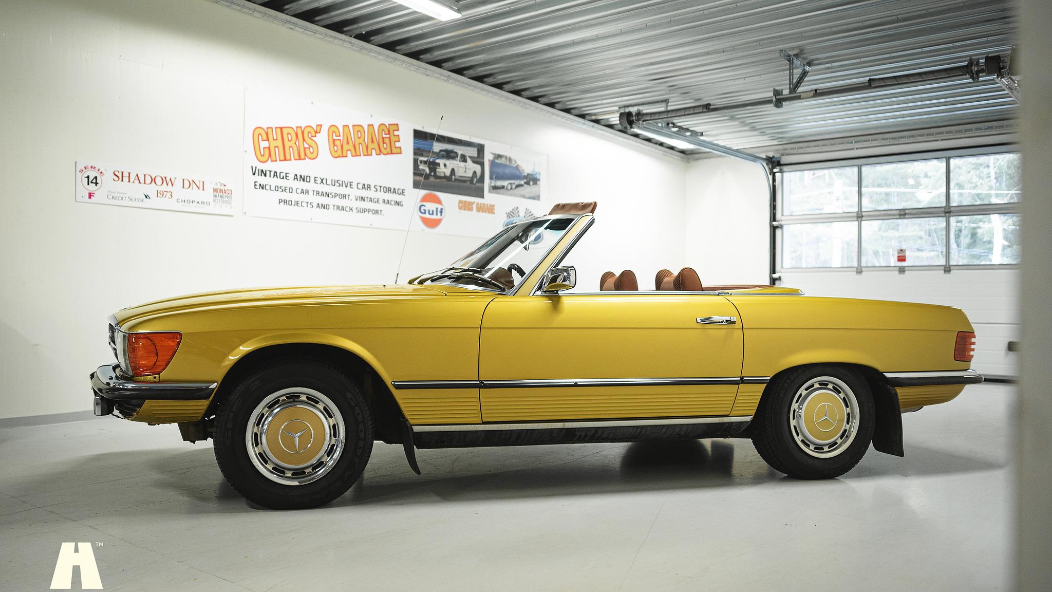 Aussenfoto 1975 Mercedes SL 350