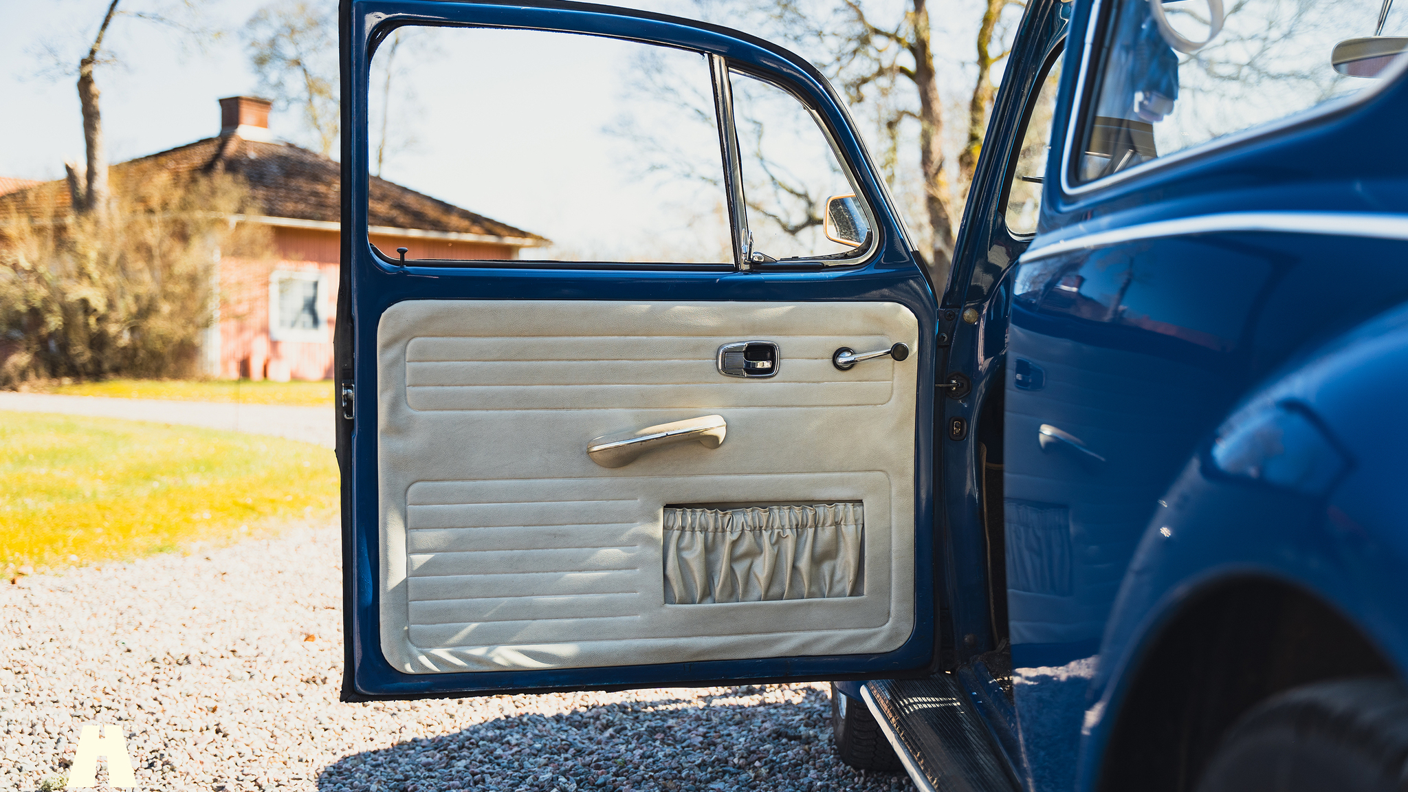 Interiörbild 1967 Volkswagen Beetle
