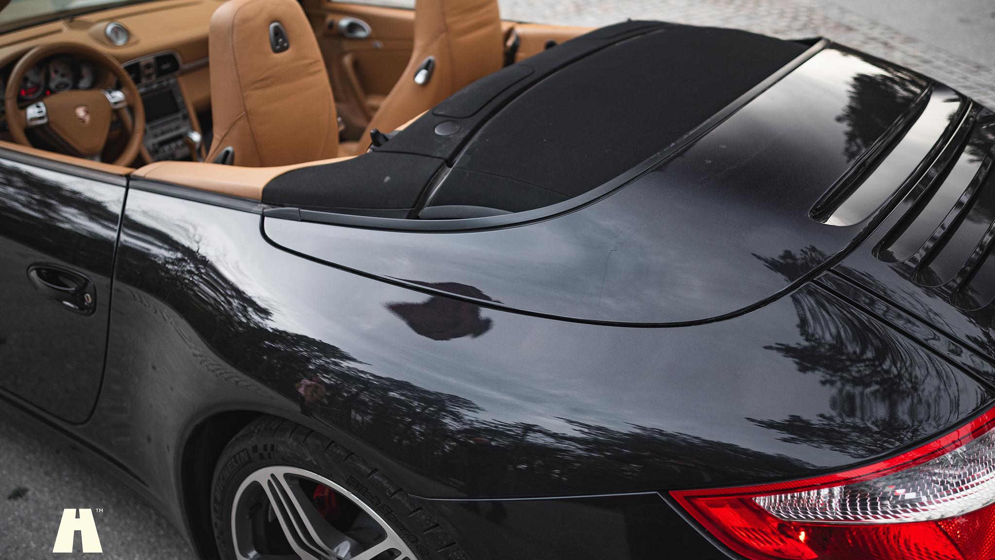 Exteriörbild på 2008 Porsche 997 4S Cabriolet 