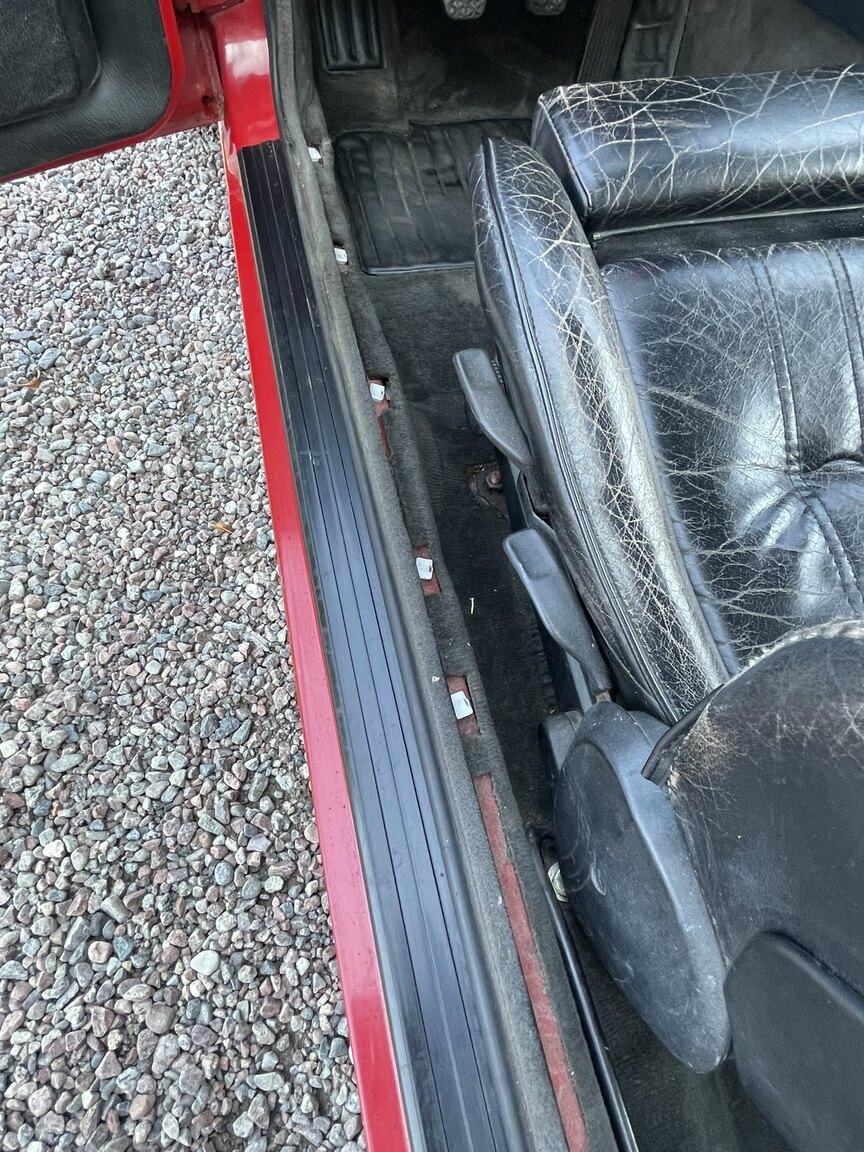 Interiörbild 1987 BMW 320i