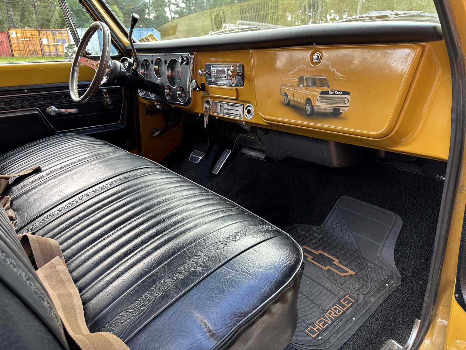 Interiörbild 1972 Chevrolet C10 Cheyenne (21)