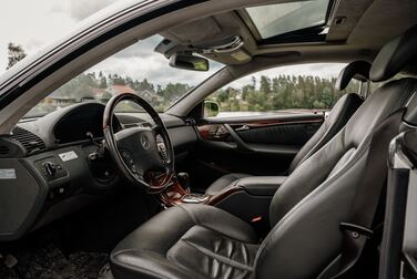 Interior image of 2002 Mercedes-Benz CL 600