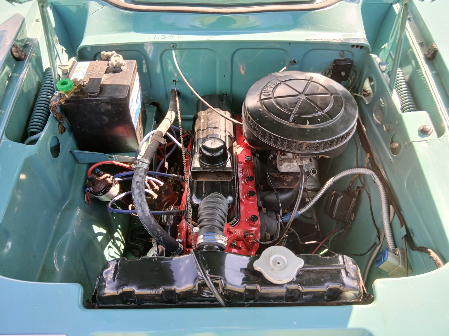 1958 Opel Olympia Rekord, Mekanik