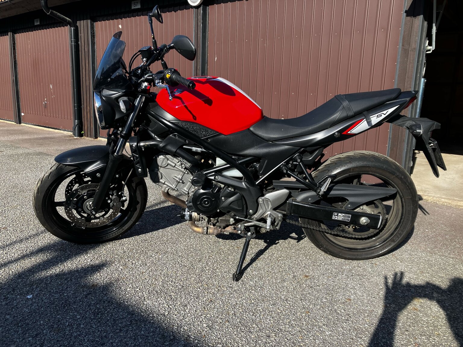 Exterior image of 2017 Suzuki SV650