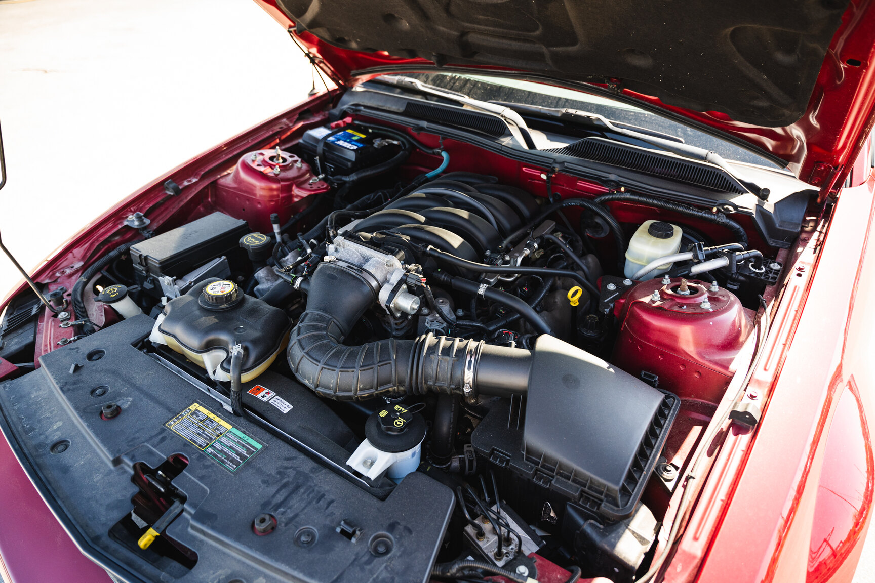 2005 Ford Mustang GT Cabriolet, Mekanik