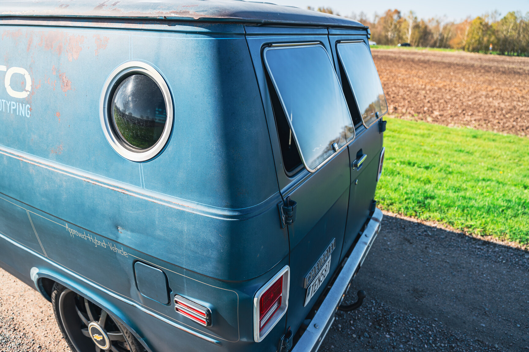 Exteriörbild på 1978 Chevrolet G10 Sport Van