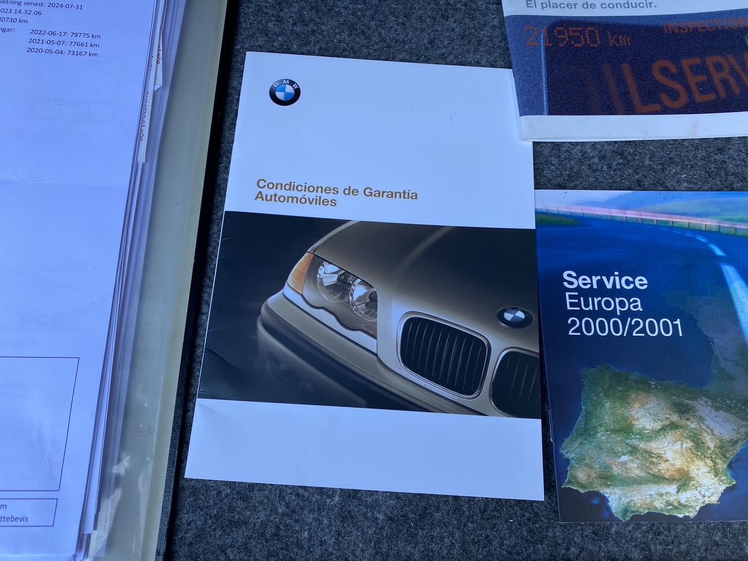 Dokumentation för 2001 BMW E46 325 Cabriolet (5)