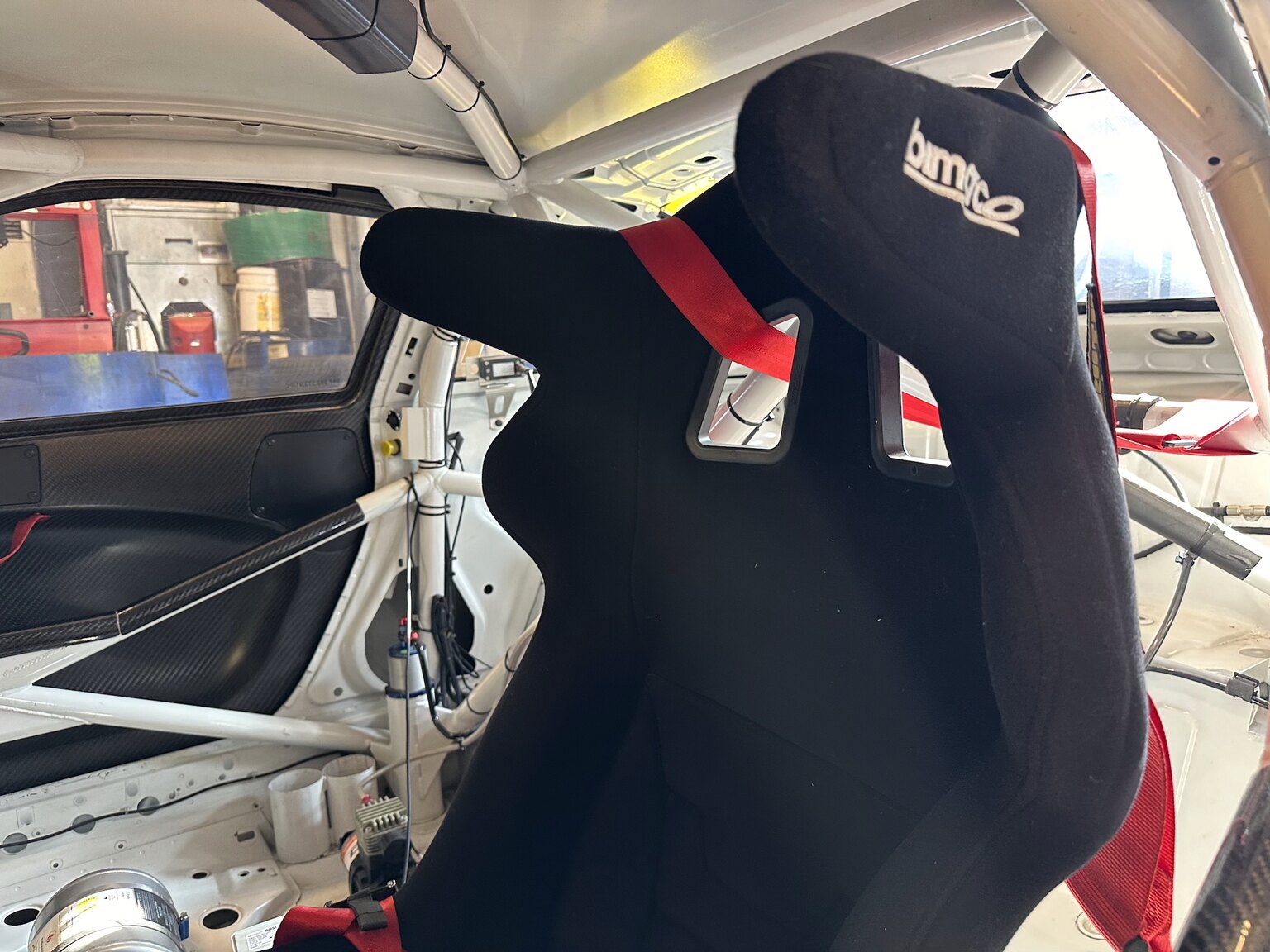 Interior image of Porsche 997 Cup