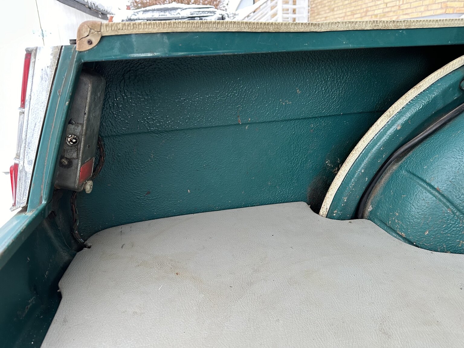 Interiörbild 1965 BMW 1600