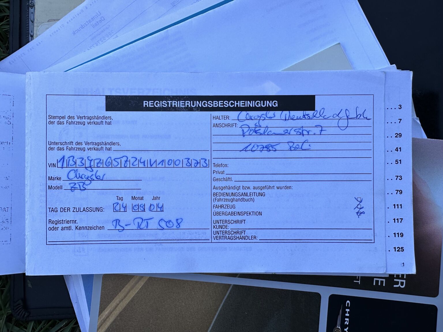 Documentation for 2004 Dodge Viper SRT-10 (5)