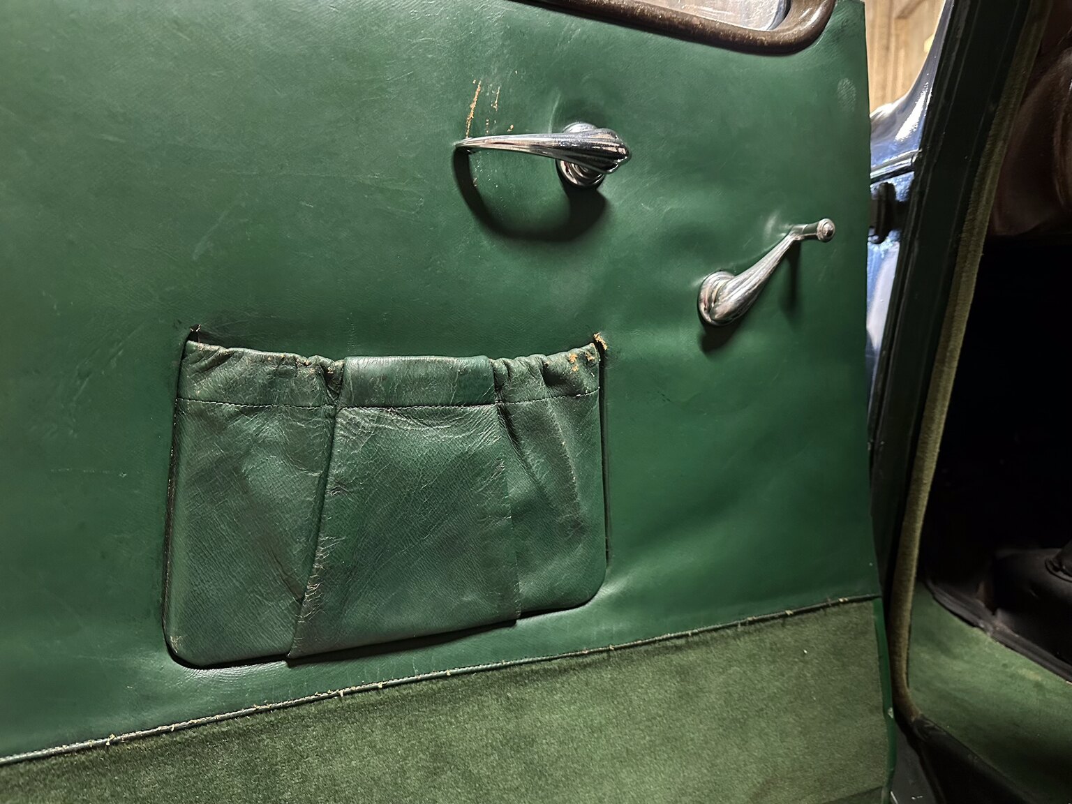 Interiörbild 1938 Austin 10 1.1 Cambridge