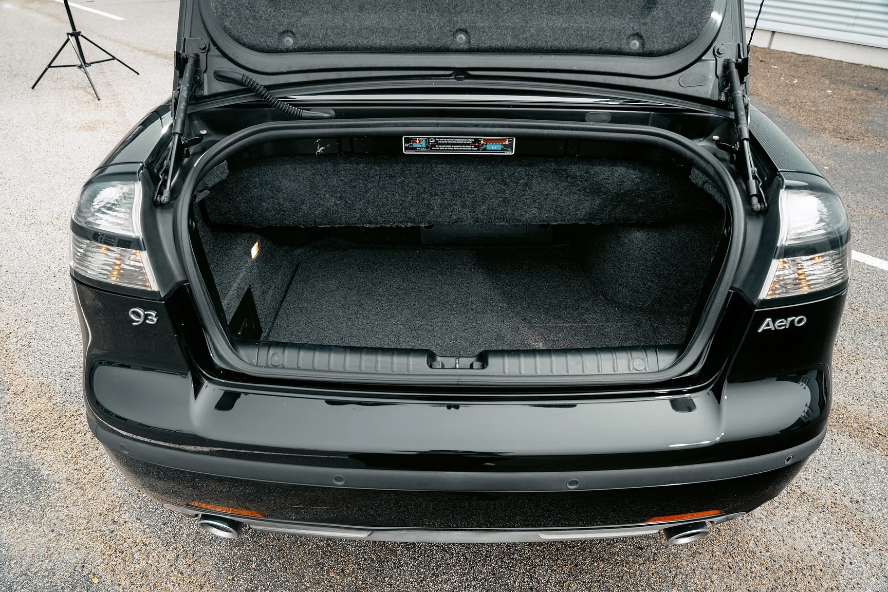 Interiörbild 2004 SAAB 9-3 Aero 2.0T Cabriolet (37)