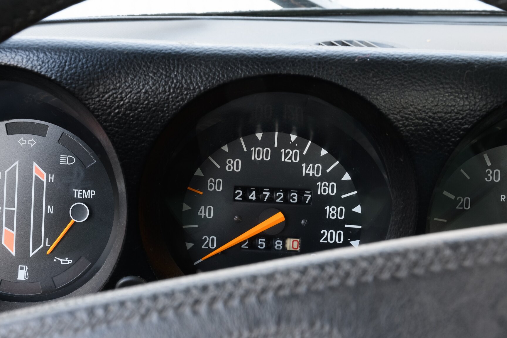 Interiörbild 1980 SAAB 99 2.0 Turbo