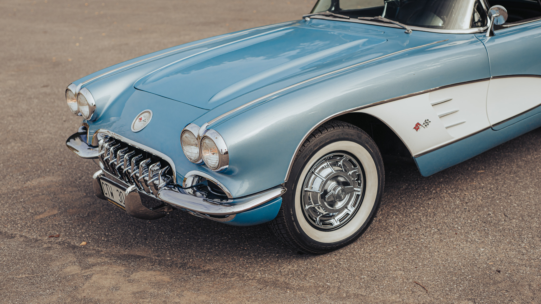 Exteriörbild på 1959 Chevrolet Corvette 1959