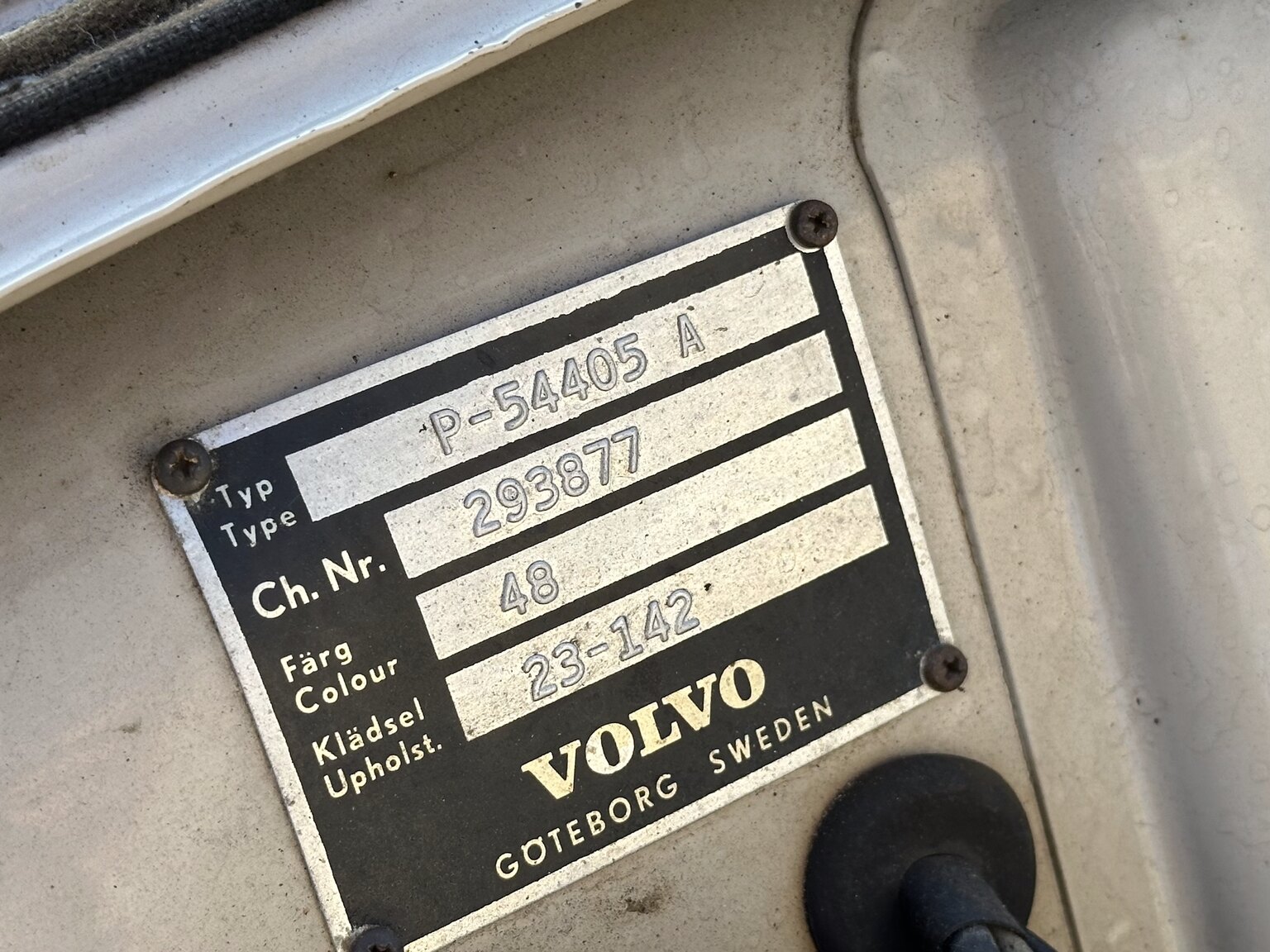 Image of 1960 Volvo PV 544A mechanics