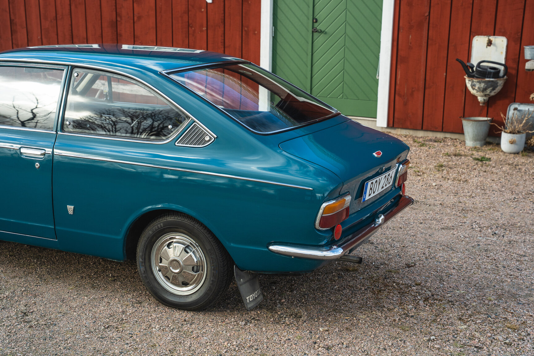 Exteriörbild på 1969 Toyota Corolla Coupé