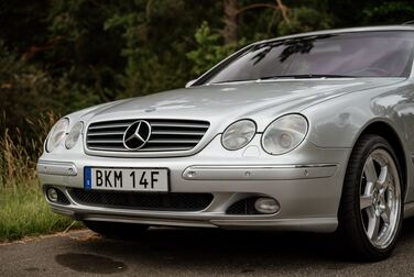 Exterior image of 2002 Mercedes-Benz CL 600