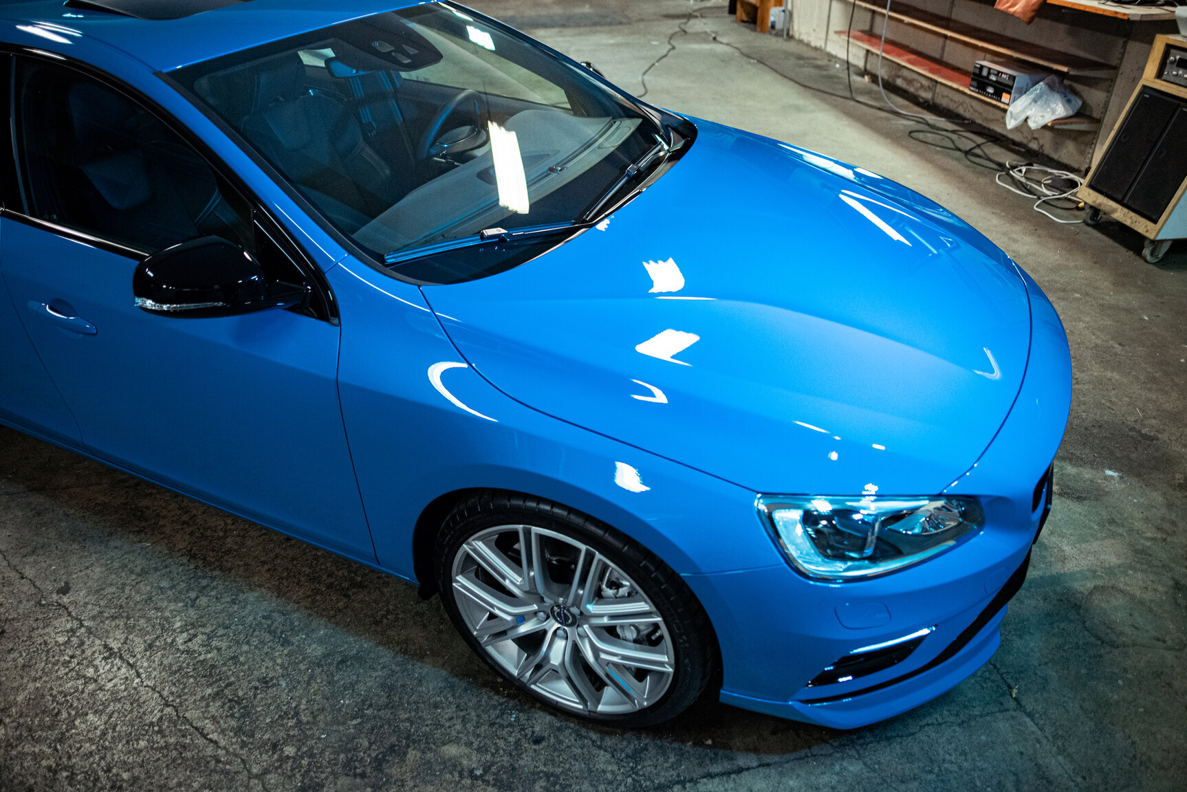 Exteriörbild på 2017 Volvo V60 Polestar T6 AWD