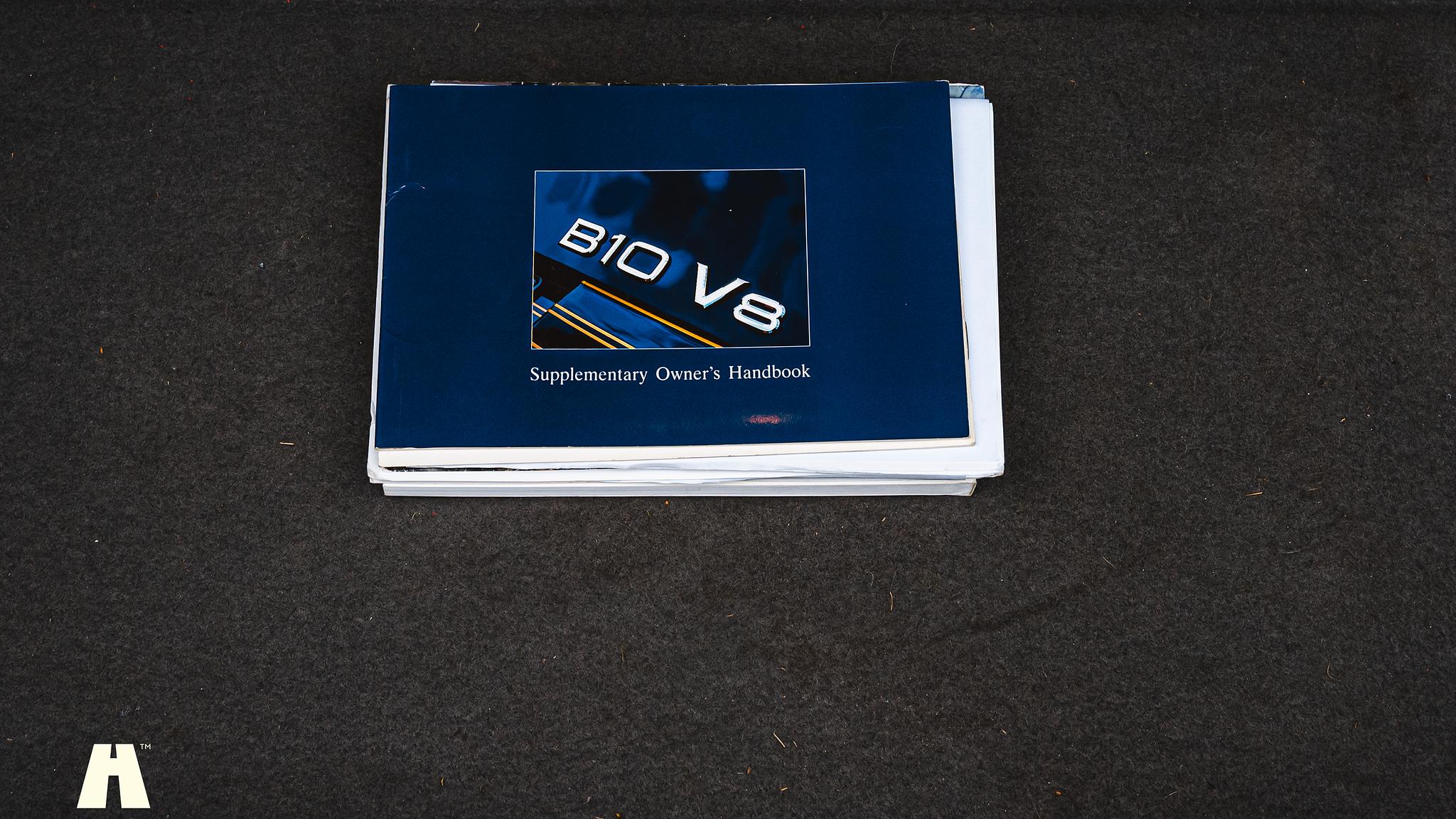 Documentation for 1998 Alpina B10 V8