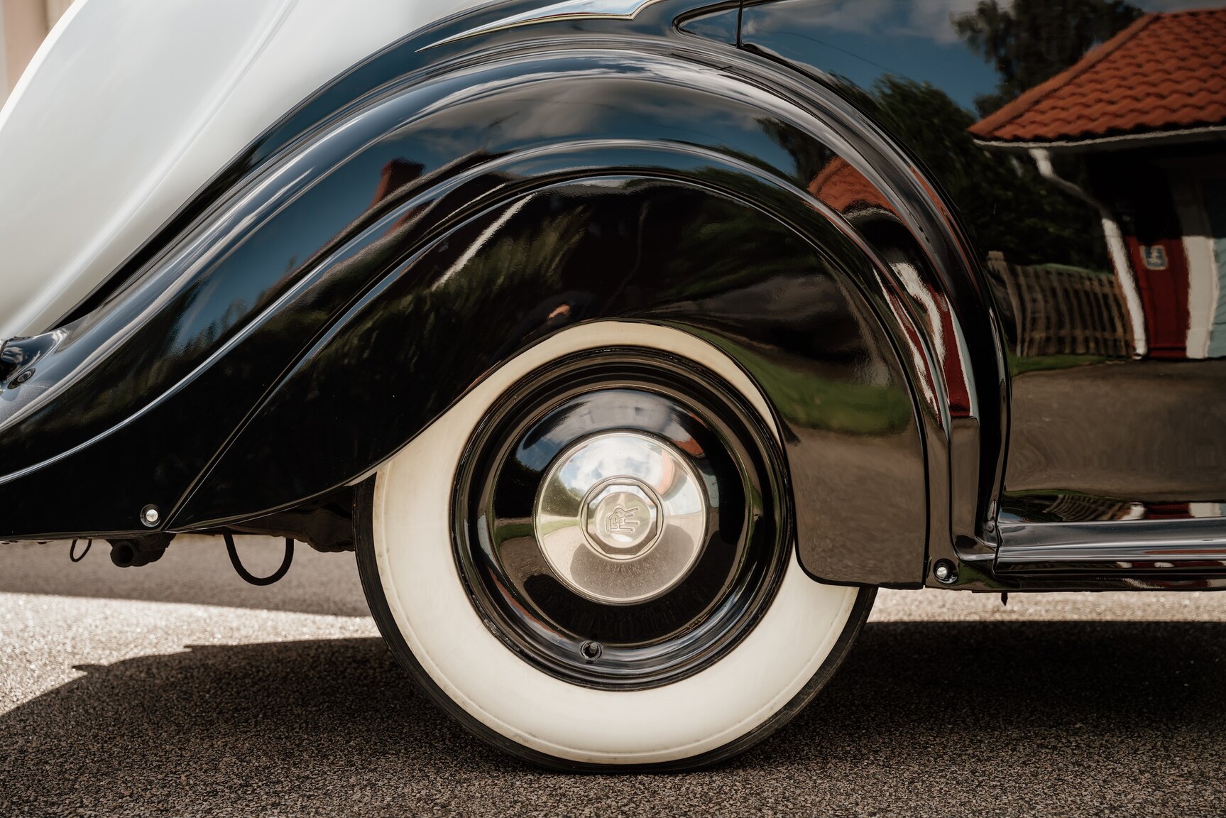 Exteriörbild på 1949 Rolls Royce Silver Wraith