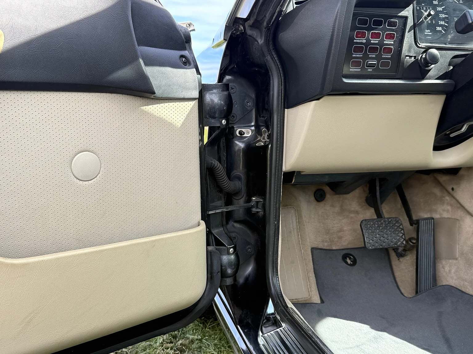 Interiörbild 1985 BMW 635 CSiA (E24) (68)