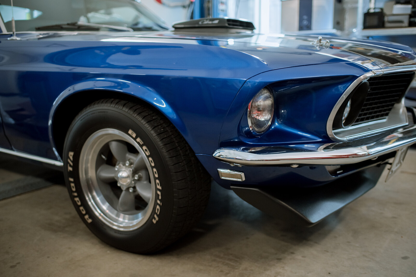 Exteriörbild på 1969 Ford Mustang Mach 1