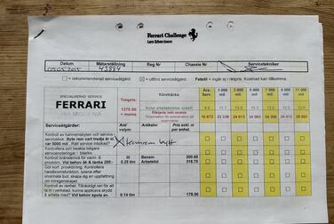 Documentation for 2001 Ferrari 360 Modena V8 Manual