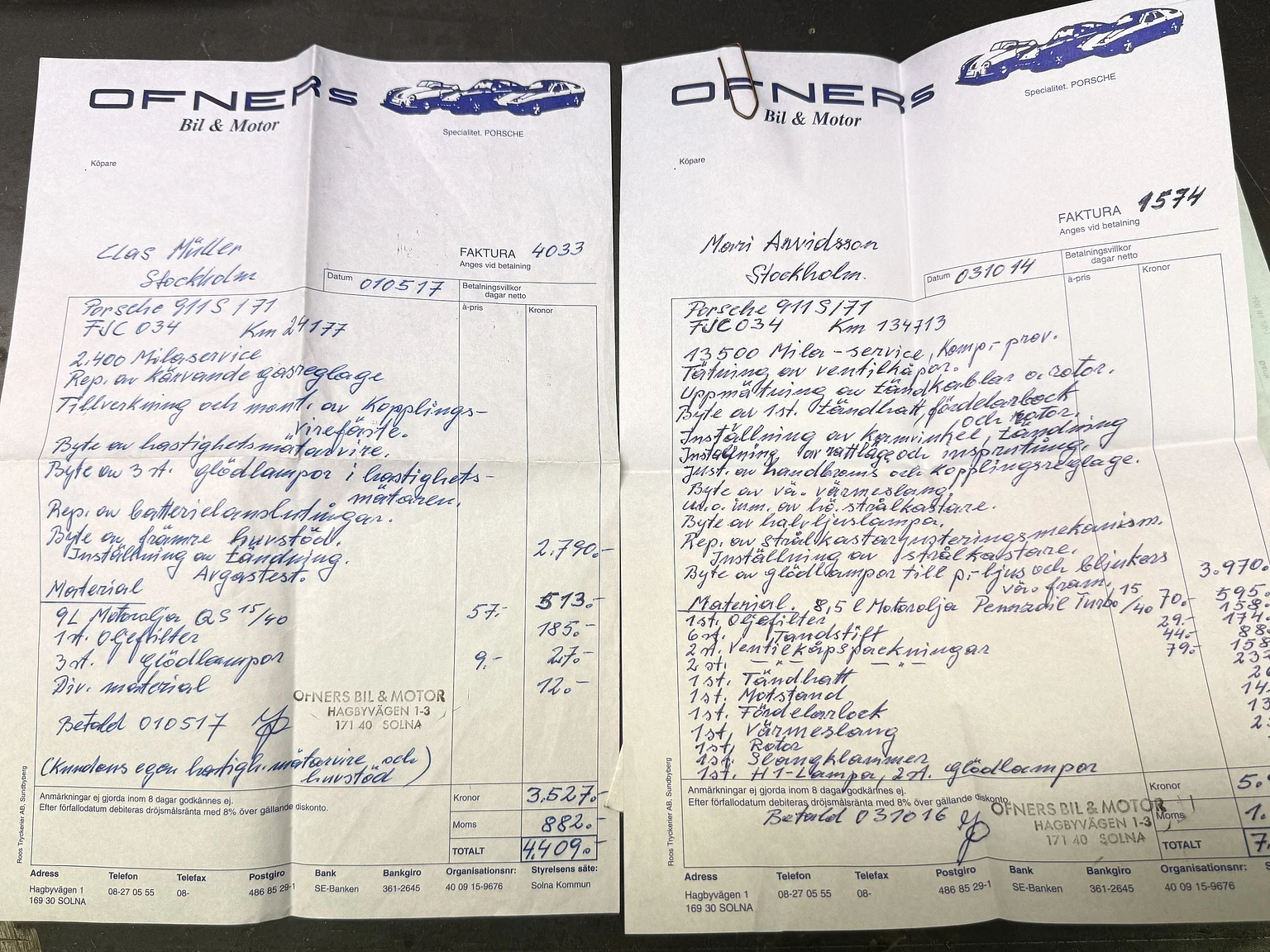 Dokumentation, 1971 Porsche 911 S  (6)