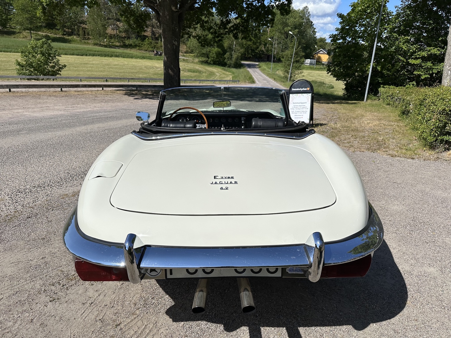 Exteriörbild på 1969 Jaguar E-Type