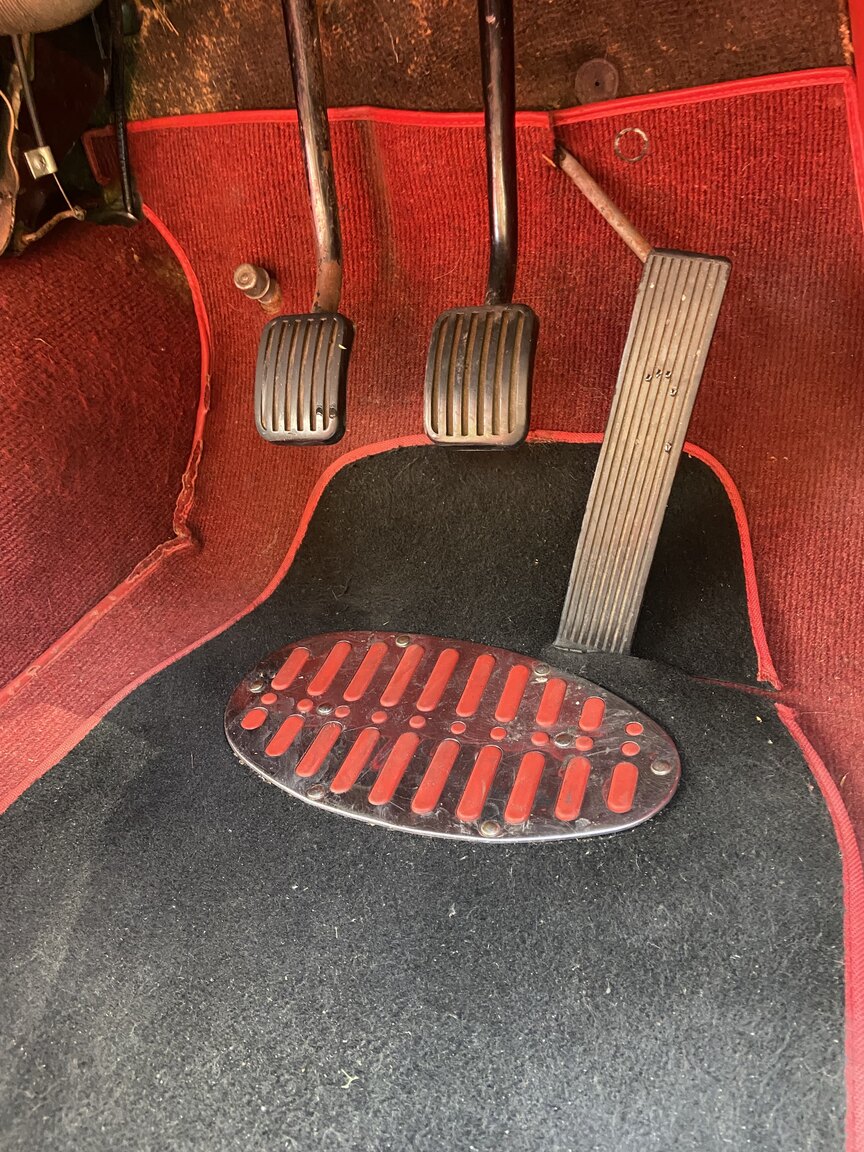 Interior image of 1968 Volvo P1800 S