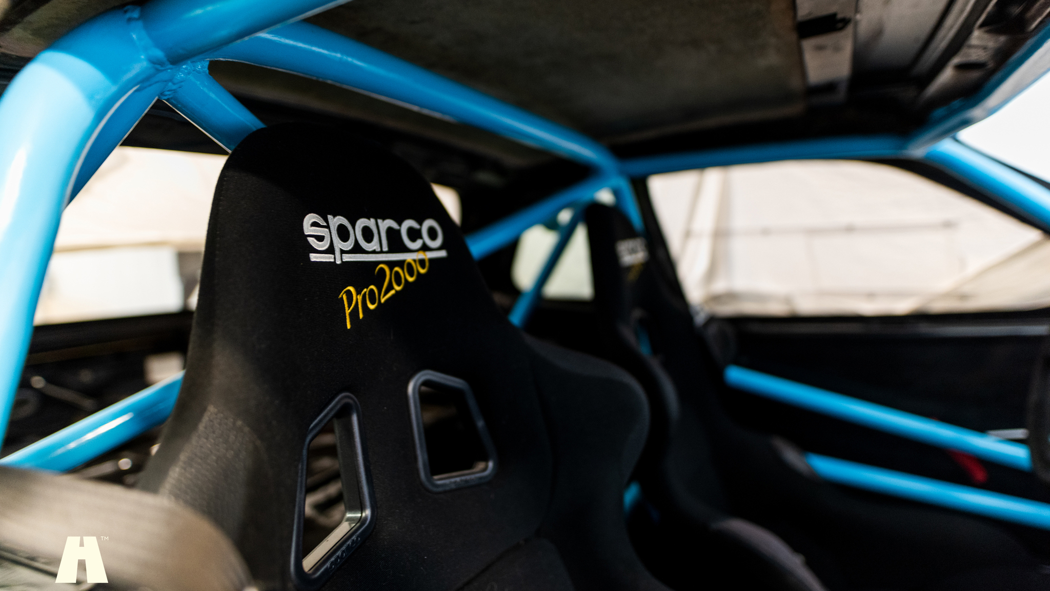Interiörbild 1992 Porsche 968 Trackday