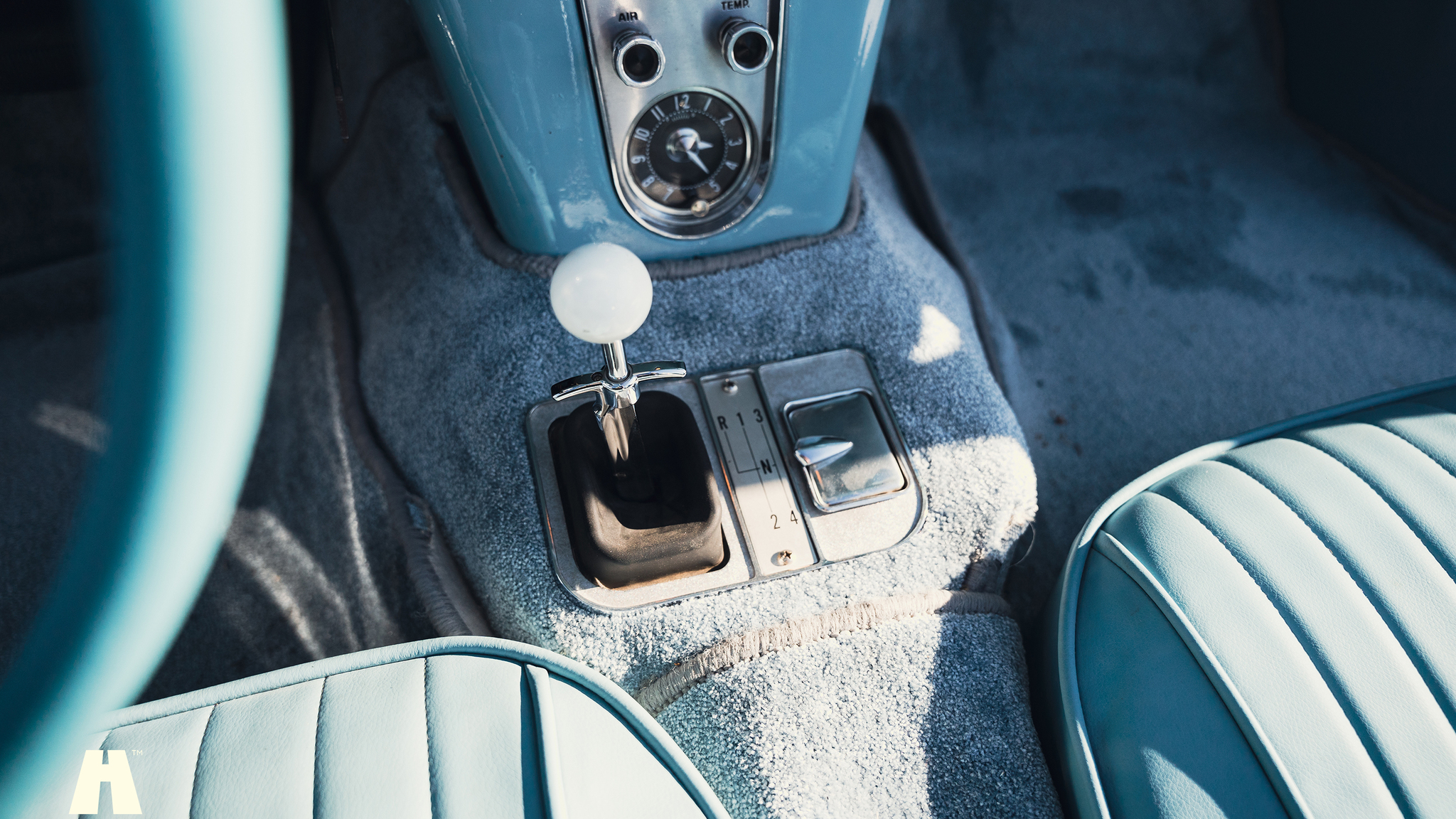 Interiörbild 1960 Chevrolet Corvette
