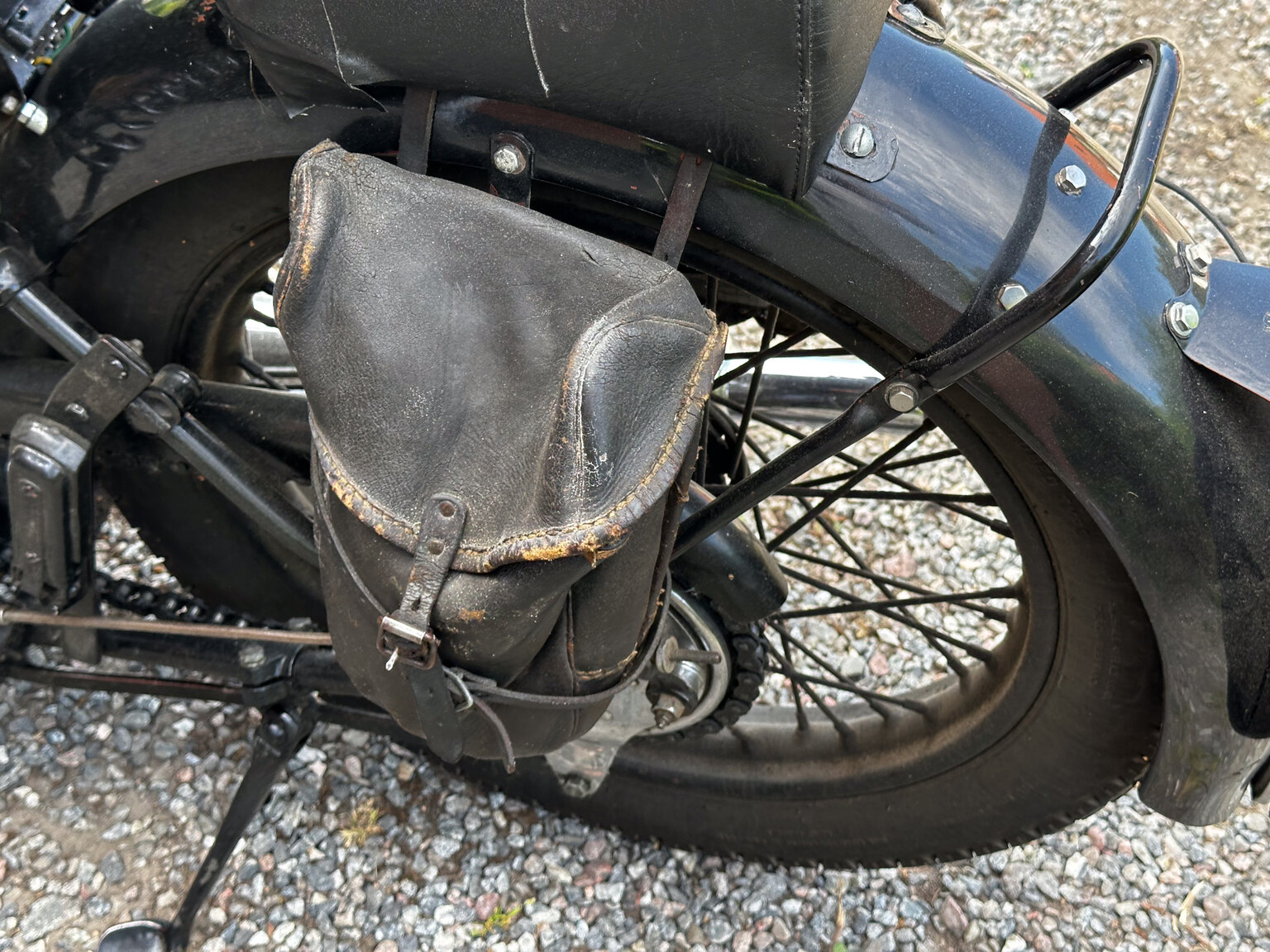 Exterior image of 1943 BSA 500