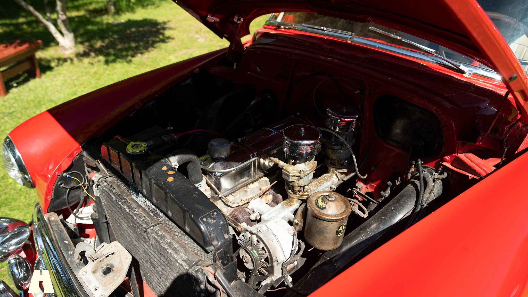 Image of 1952 Chevrolet Sedan Delivery Fire Truck mechanics (5)