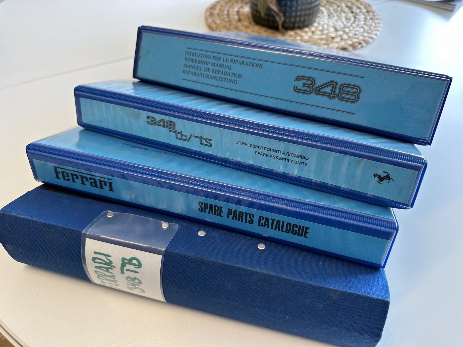 Documentation for 1990 Ferrari 348 (13)