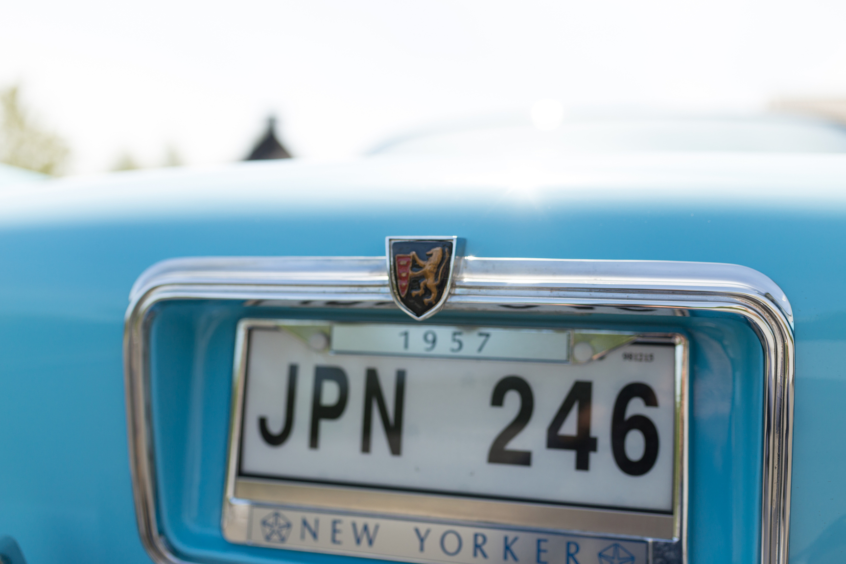 Exteriörbild på 1957 Chrysler New Yorker