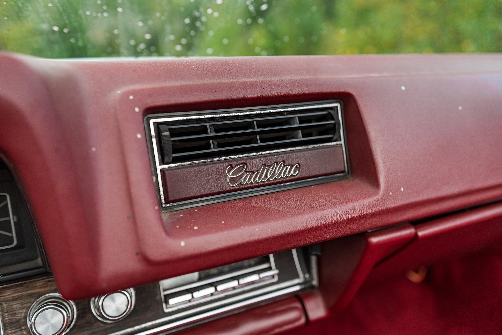 Interiörbild 1968 Cadillac DeVille Convertible