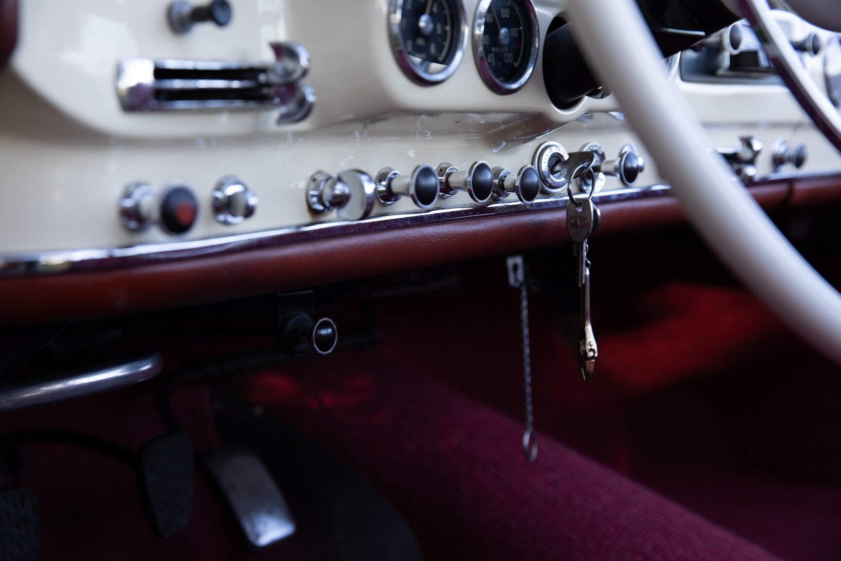 Innenraumfoto von 1958 Mercedes-Benz 190SL