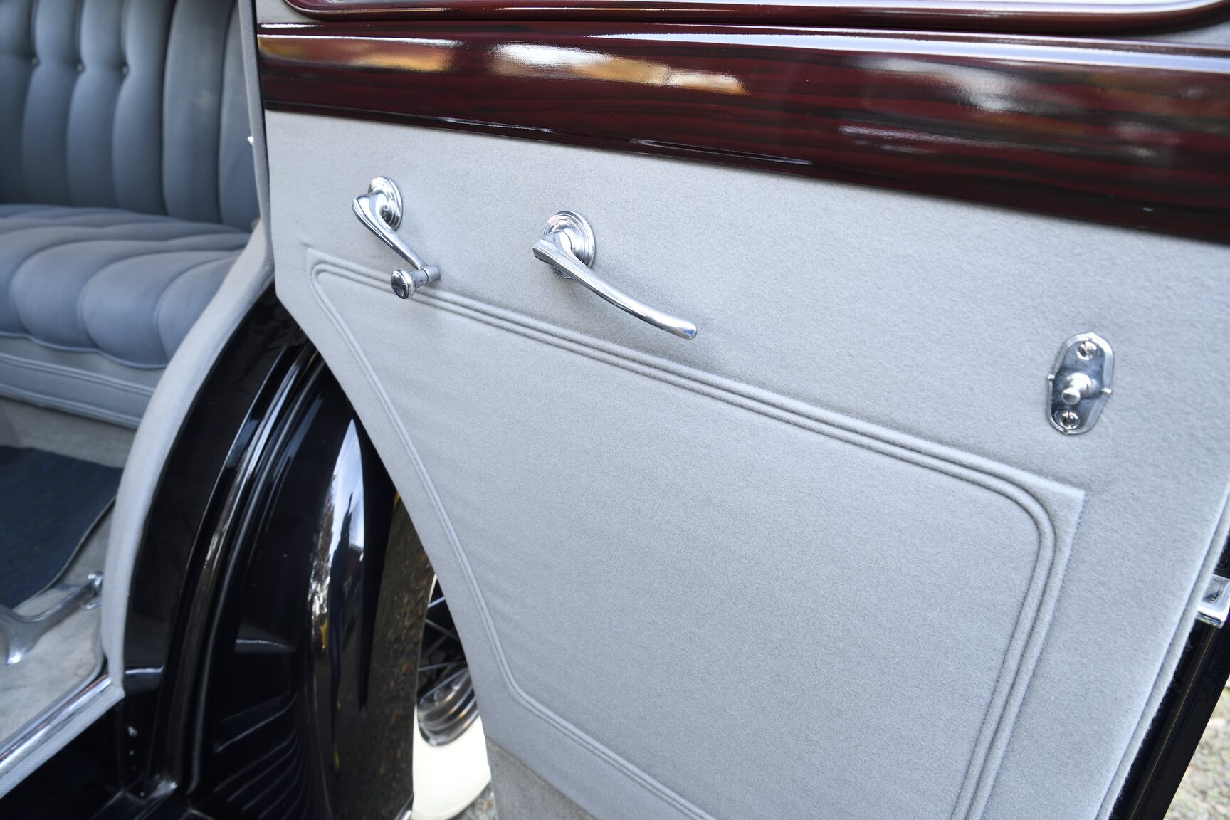Interiörbild 1934 CADILLAC 355 D IMPERIAL 
