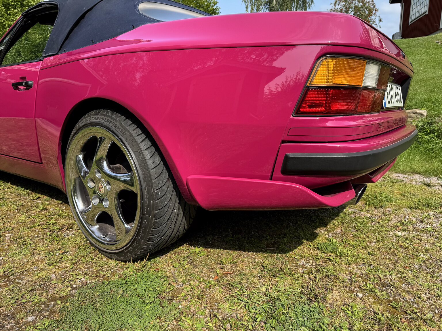 Aussenfoto 1990 Porsche 944 S2 Convertible