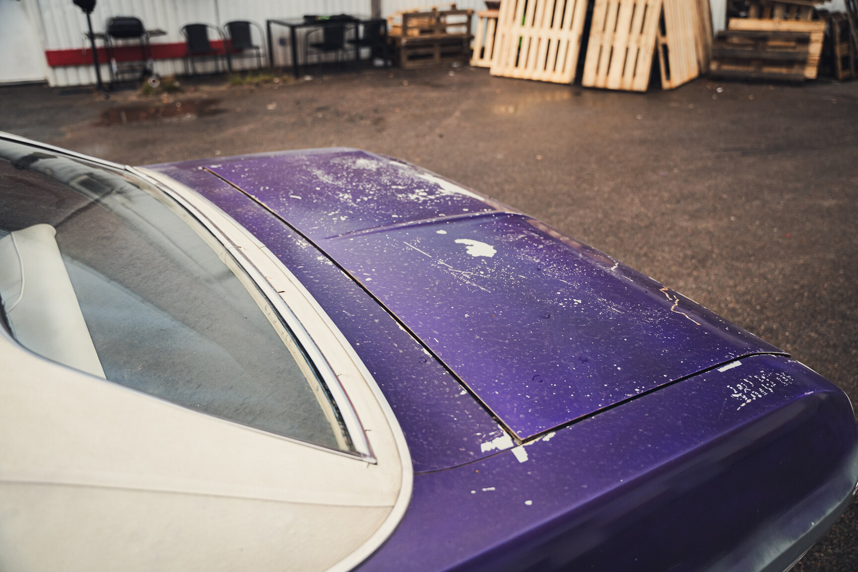 Aussenfoto 1970 Dodge Challenger - Ett sista race