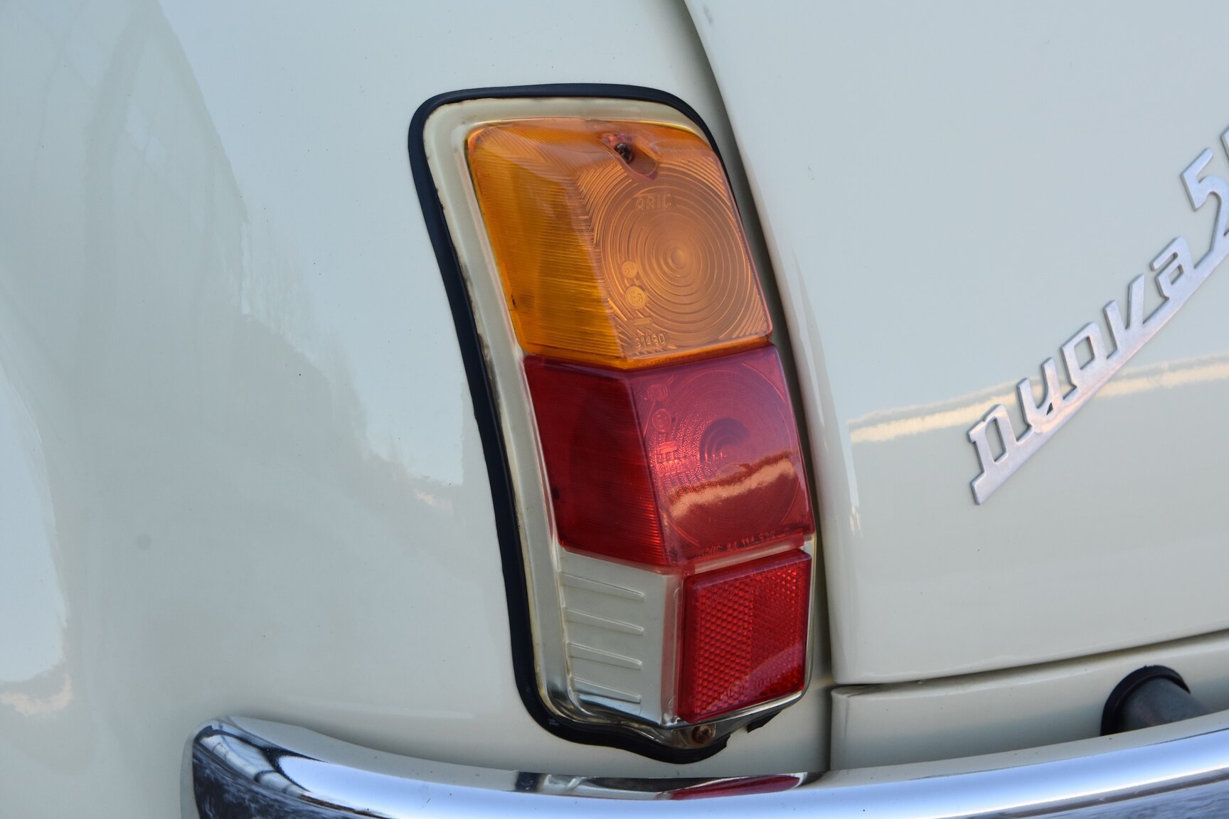 Exteriörbild på 1968 Fiat 500