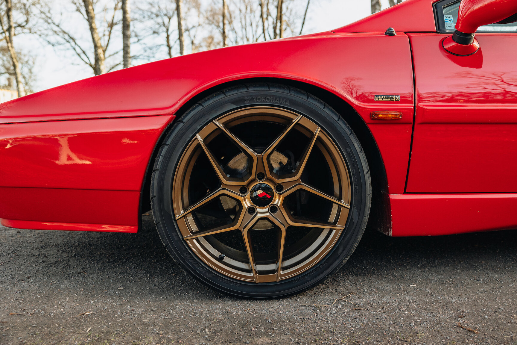 Exteriörbild på 1989 Lotus Esprit Turbo 