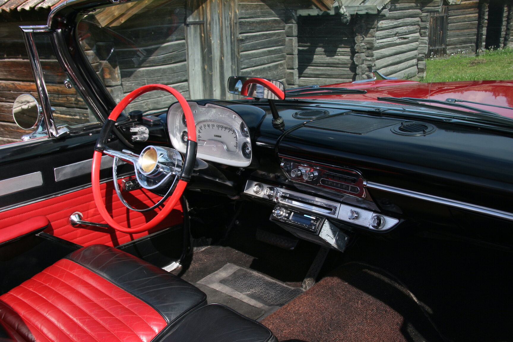 Innenraumfoto von 1958 Plymouth Belvedere Convertible