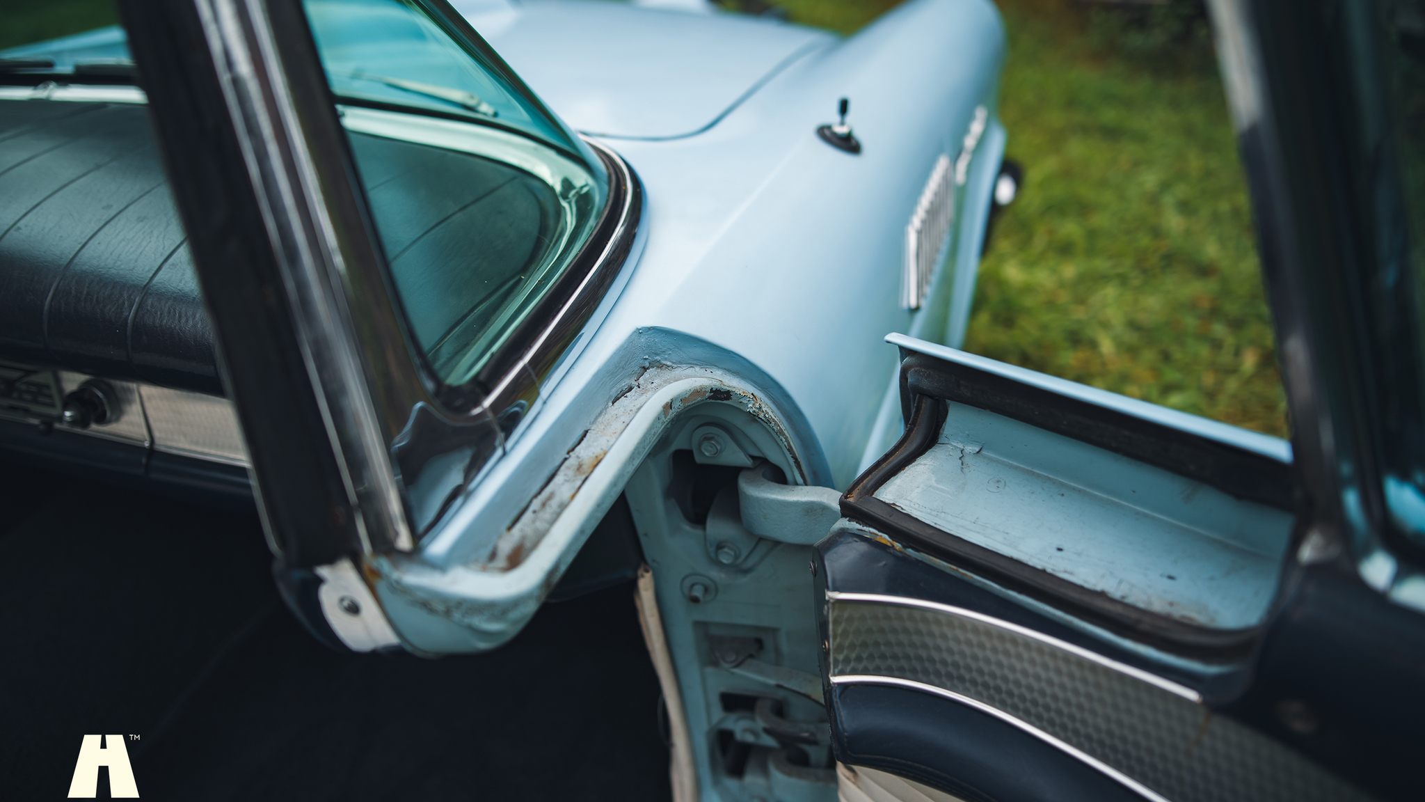 Interiörbild 1957 Ford Thunderbird D-Code