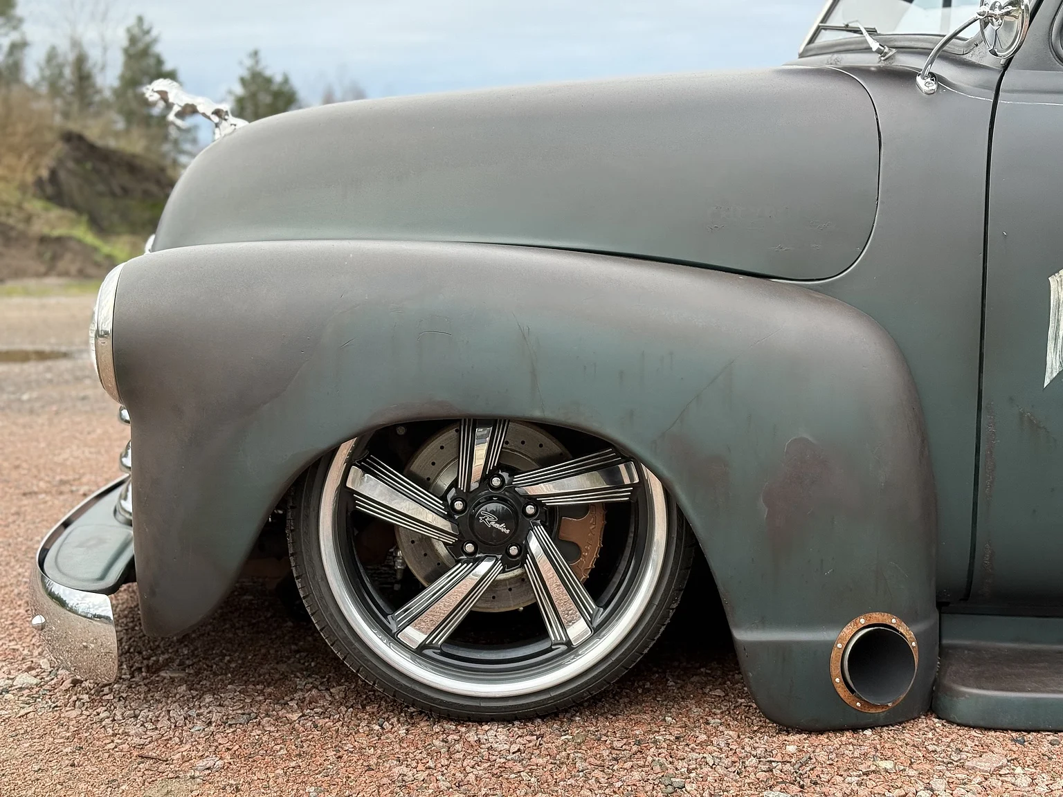 Exteriörbild på 1953 Chevrolet 3600 Custom by Järudds (26)
