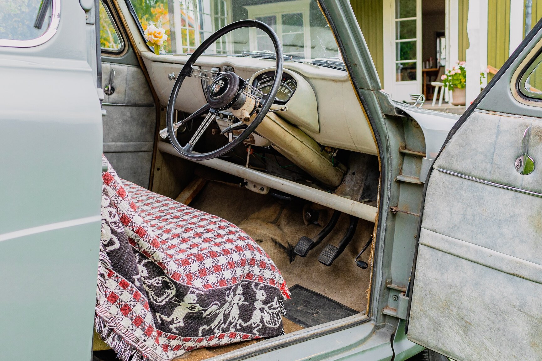 Interior image of 1955 Austin A50